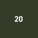 20 Verde Oscuro